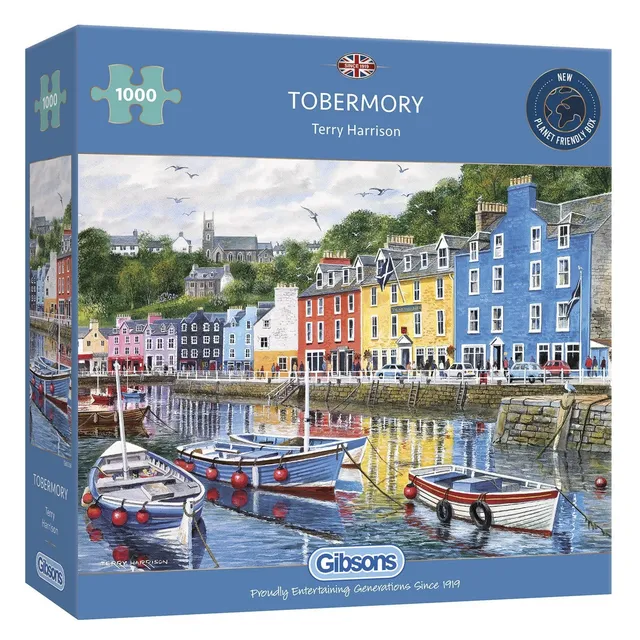 gibsons-tobermory-puzzle-1000-teile-hafen-schottland image 1