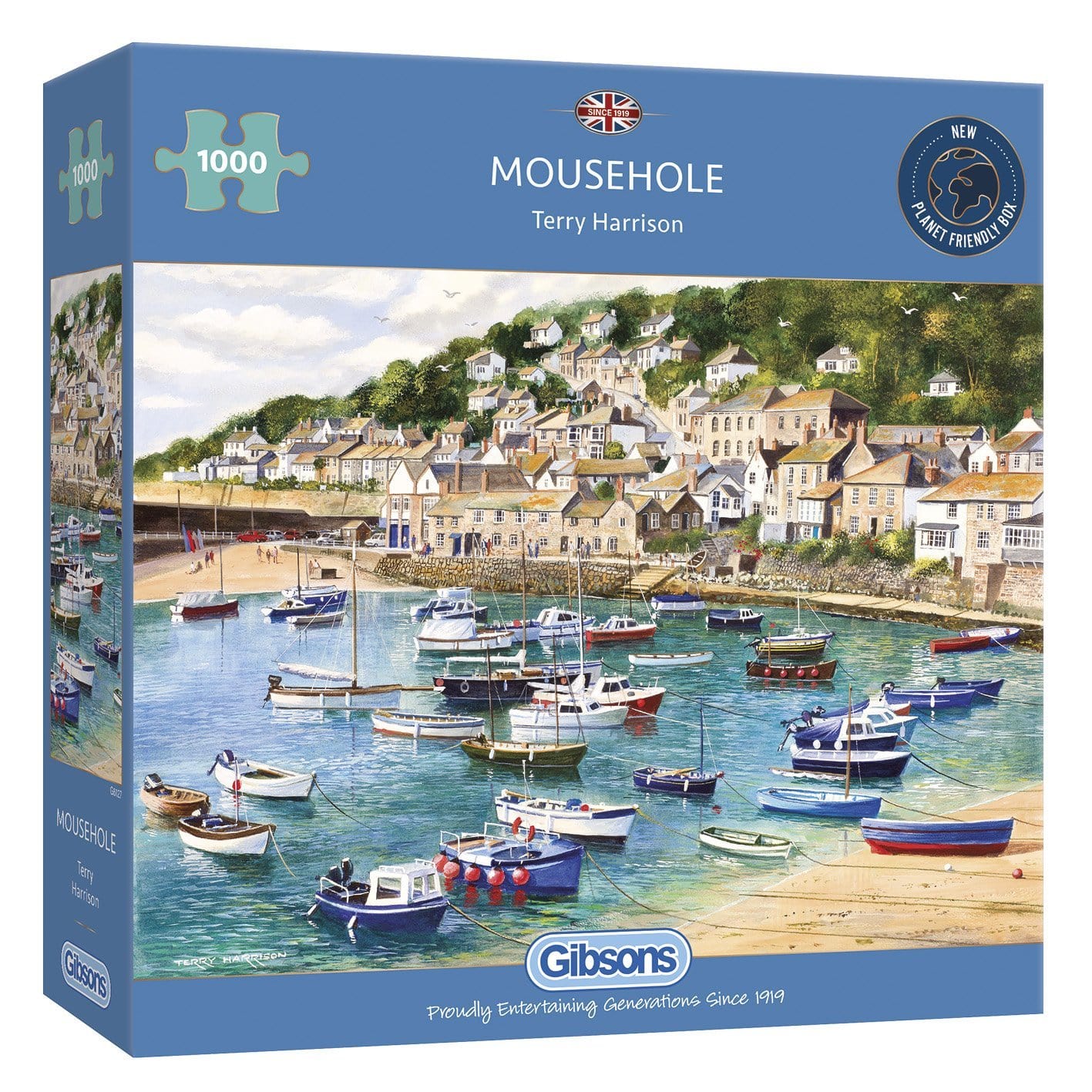 gibsons-mousehole-puzzle-1000-teile-cornwall-hafen image 1