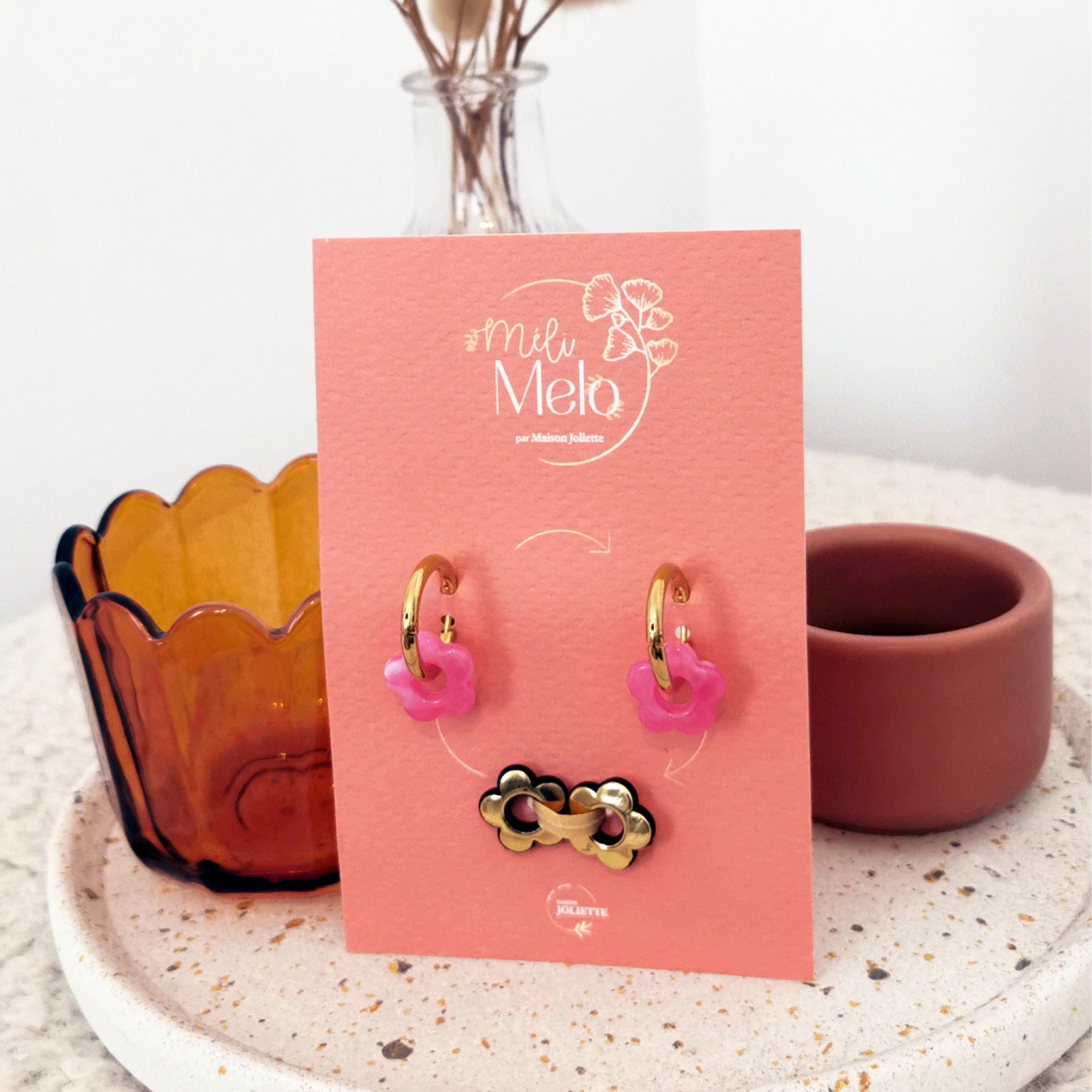 maison-joliette-m-li-m-lo-fleurette-ohrringe-lagon-3-in-1 image 3