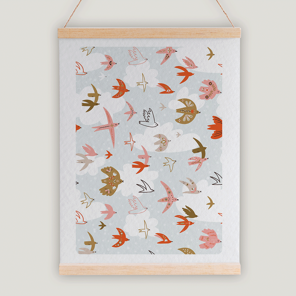 maison-joliette-affiches-libre-comme-l-air-poster-a4-relief image 8