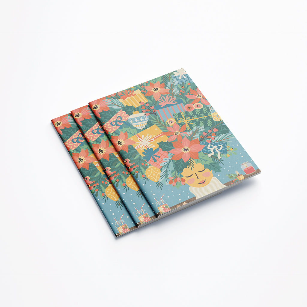 maison-joliette-petit-carnet-a6-esprit-de-no-l-notizbuch-liniert image 1