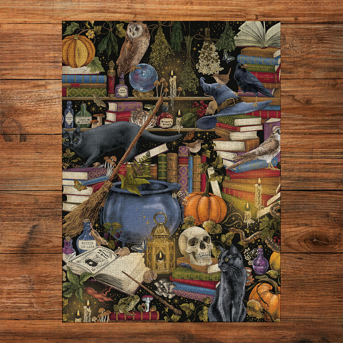 gibsons-the-art-file-witchcraft-puzzle-1000-teile-hexen image 2