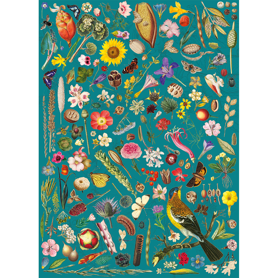 gibsons-rhs-floral-fantasy-puzzle-1000-teile-blumen image 4