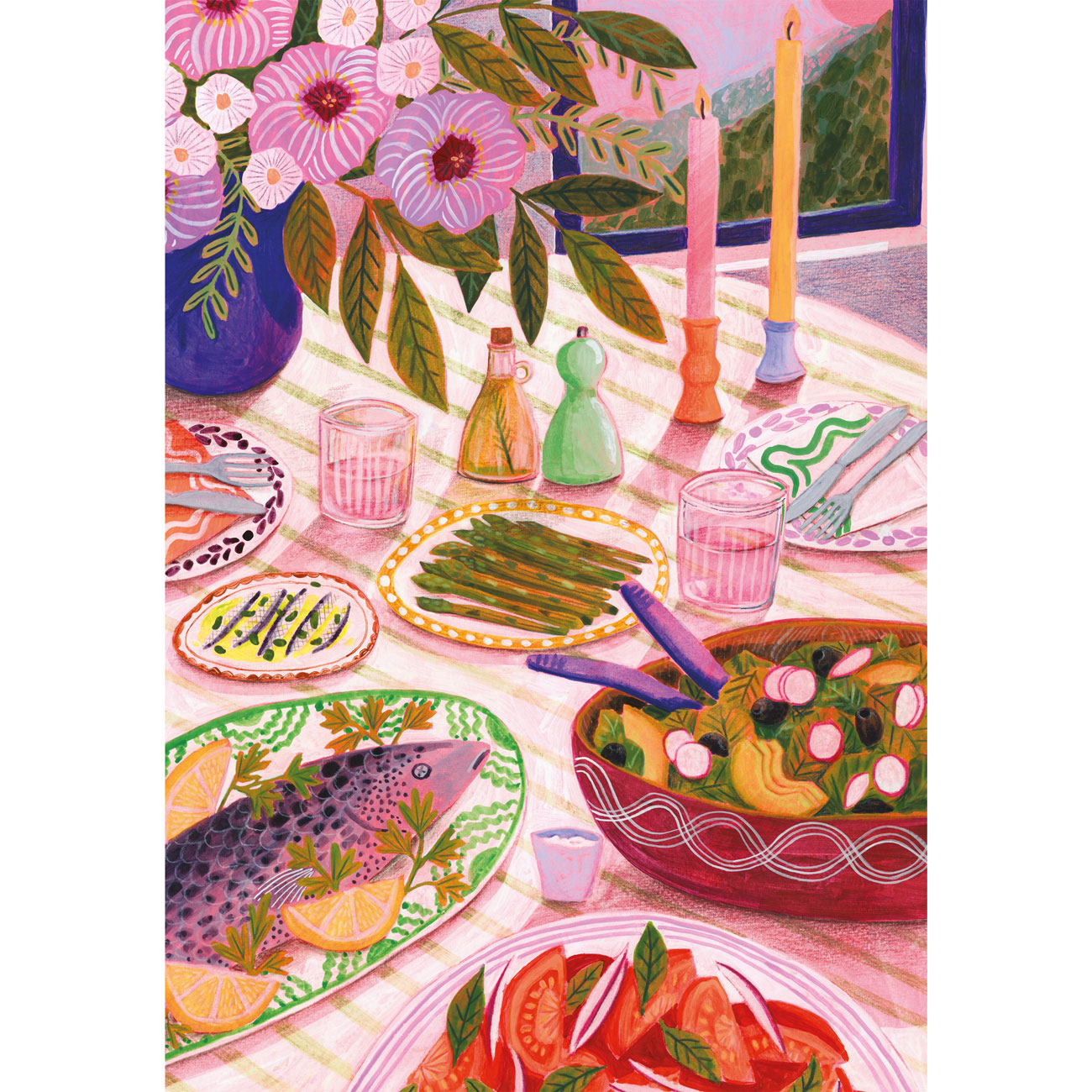 gibsons-moments-to-savour-puzzle-3x500-teile-essen image 8