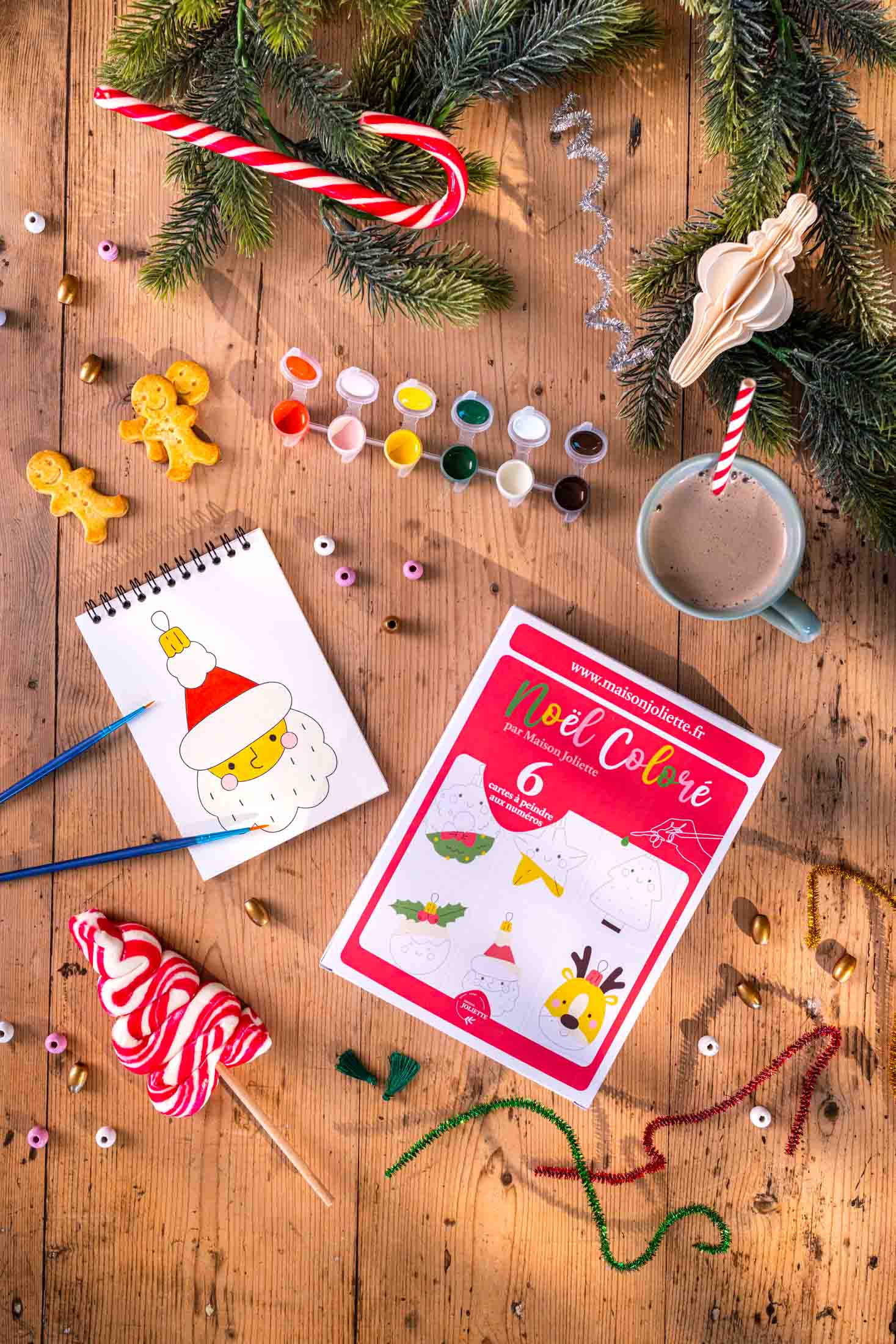 maison-joliette-peinture-aux-num-ros-malen-nach-zahlen-weihnachten-set image 3
