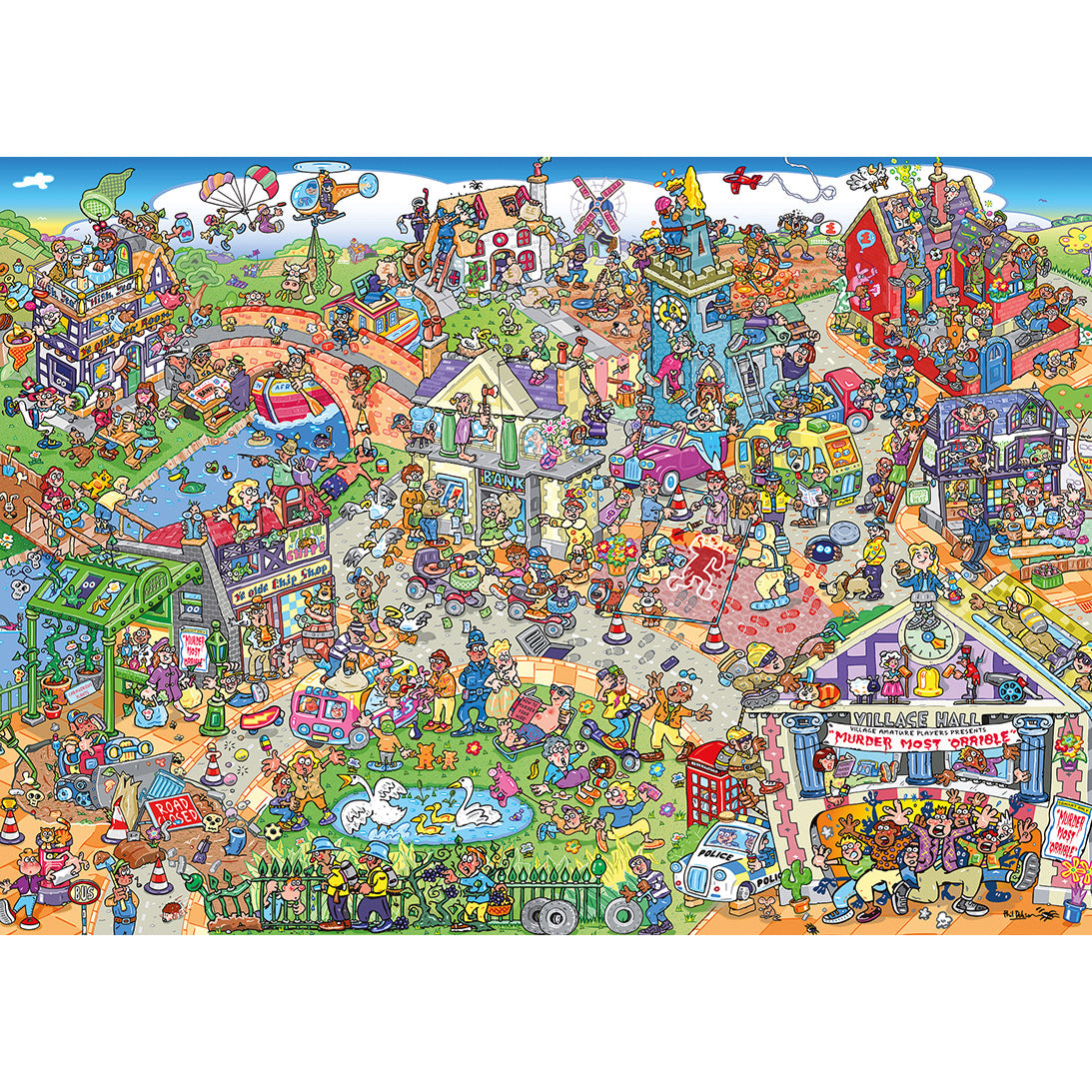 gibsons-jokesaws-midsummer-mayhem-puzzle-1000-teile-krimi image 4