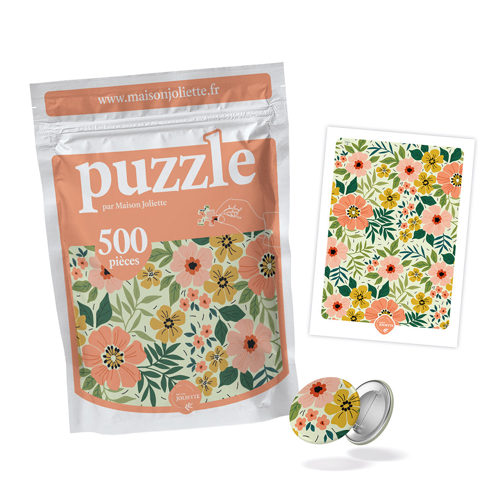 maison-joliette-floraison-set-puzzle-500-teile-karte image 1