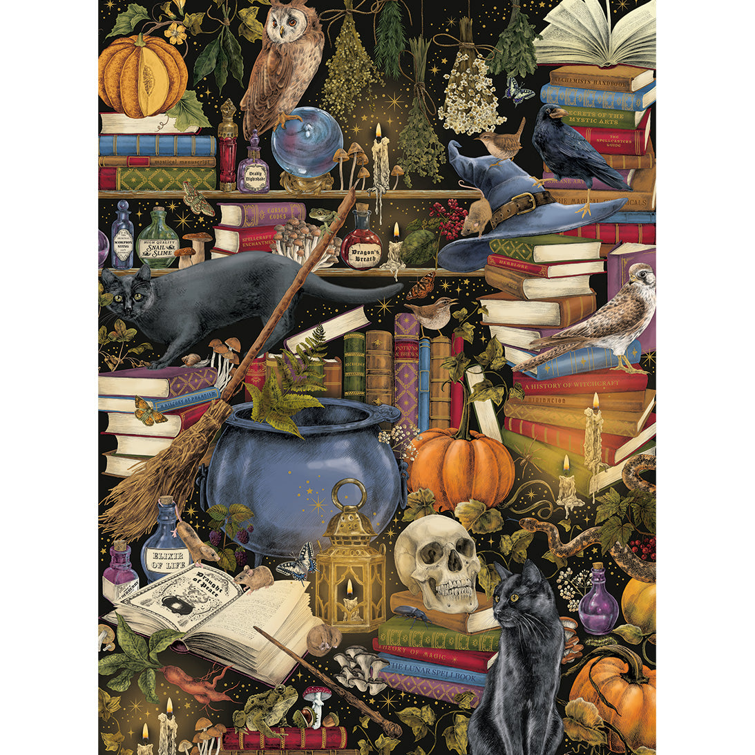 gibsons-the-art-file-witchcraft-puzzle-1000-teile-hexen image 7