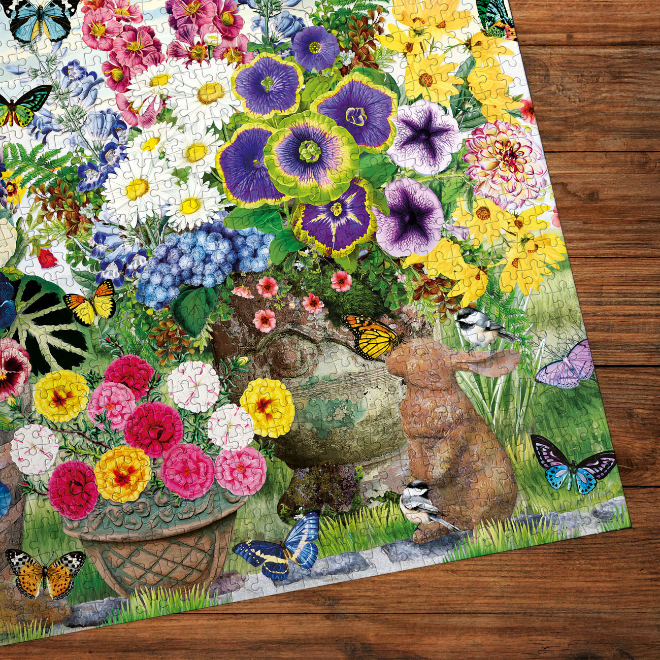 gibsons-garden-party-puzzle-1000-teile-blumenmotiv image 3