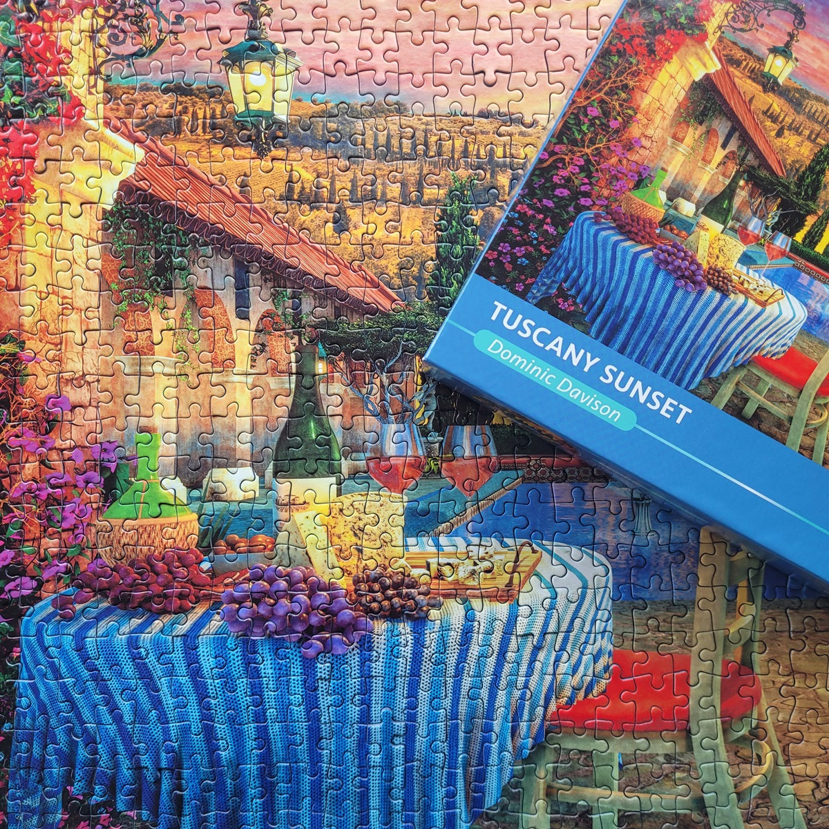 gibsons-tuscany-sunset-puzzle-1000-teile-toskana image 7