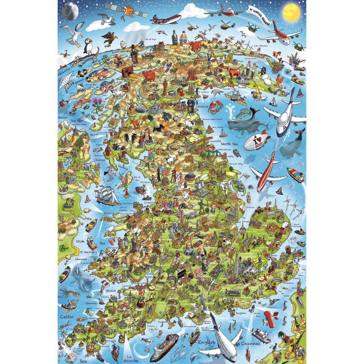 gibsons-best-of-british-puzzle-500-teile-england-motiv image 2
