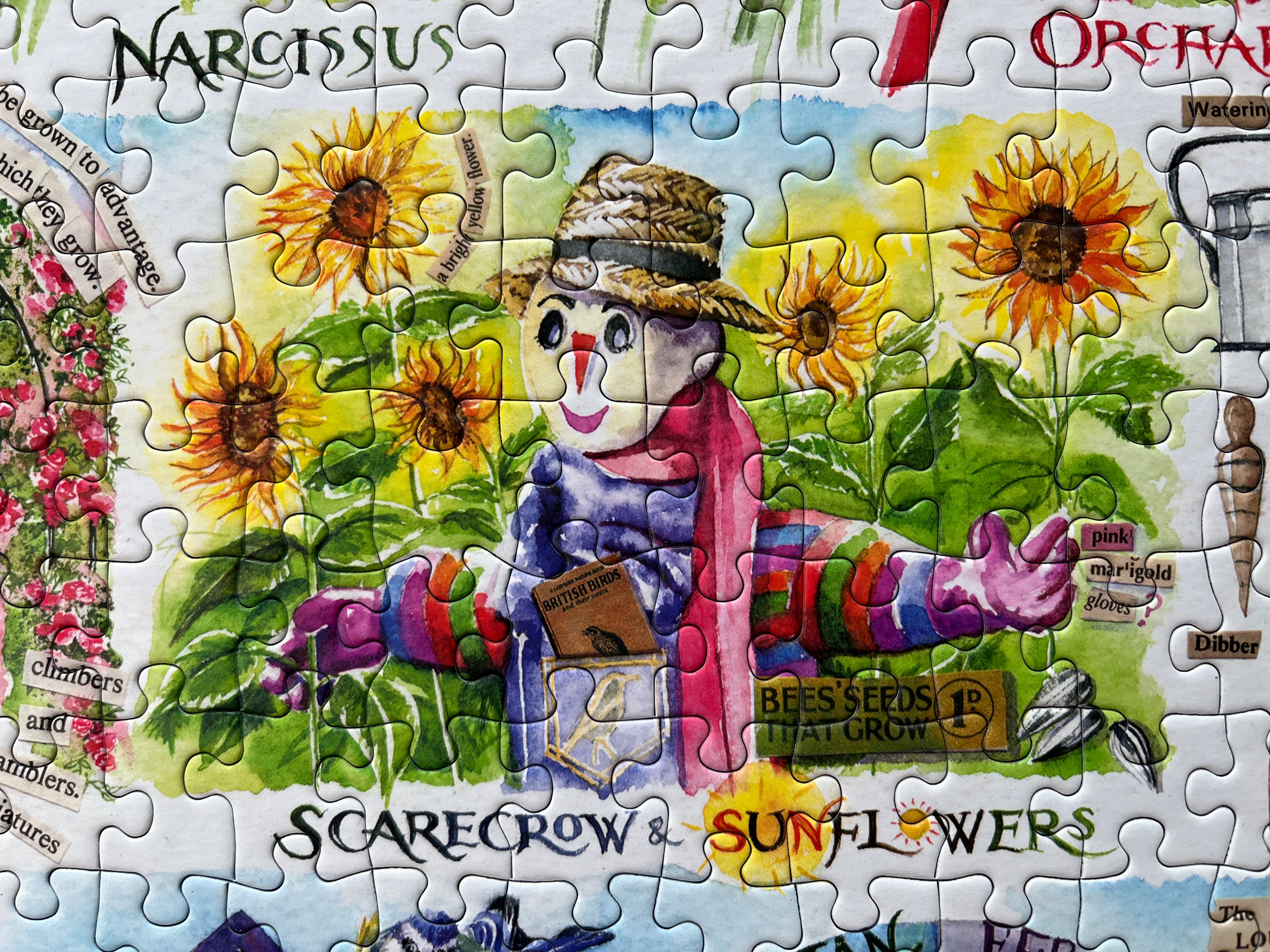 gibsons-wheelbarrows-and-wellies-puzzle-1000-teile-garten image 2