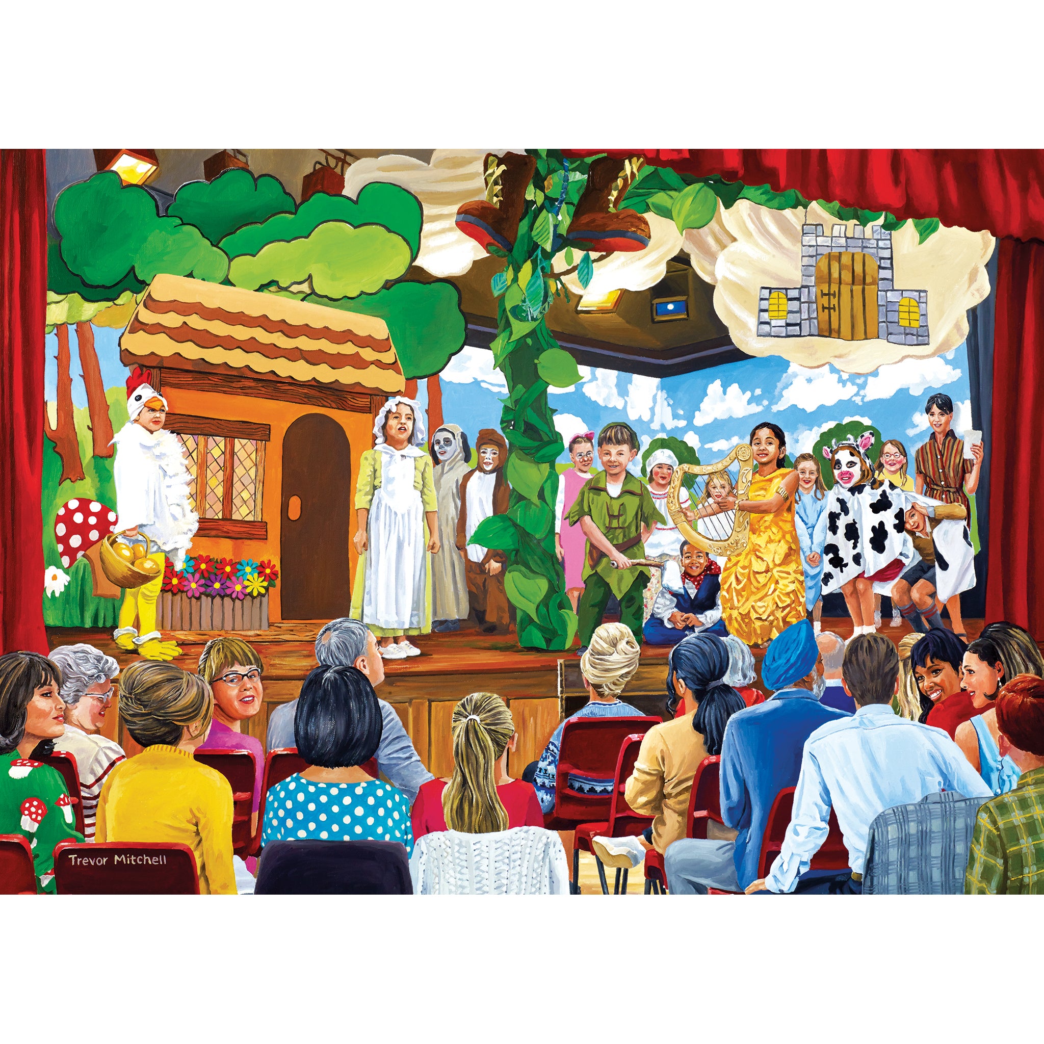 gibsons-school-days-4x500-teile-puzzle-nostalgie-set image 3
