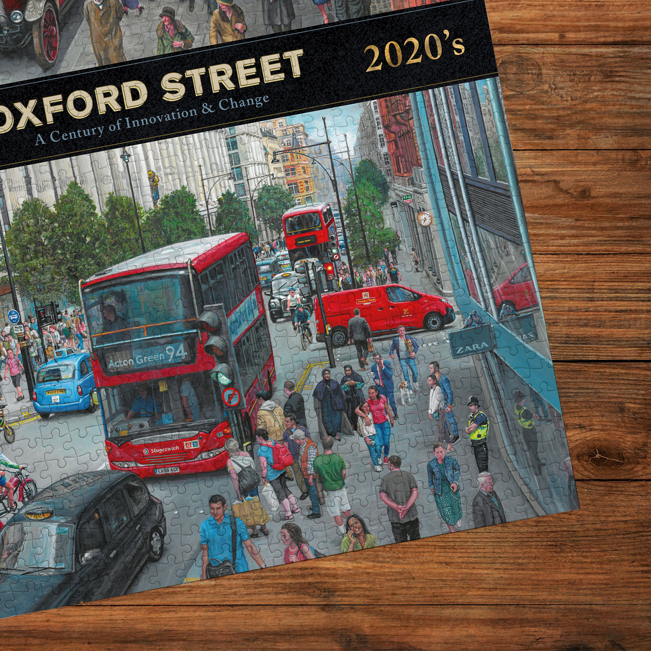 gibsons-oxford-street-through-the-decades-puzzle-1000-teile-london image 3