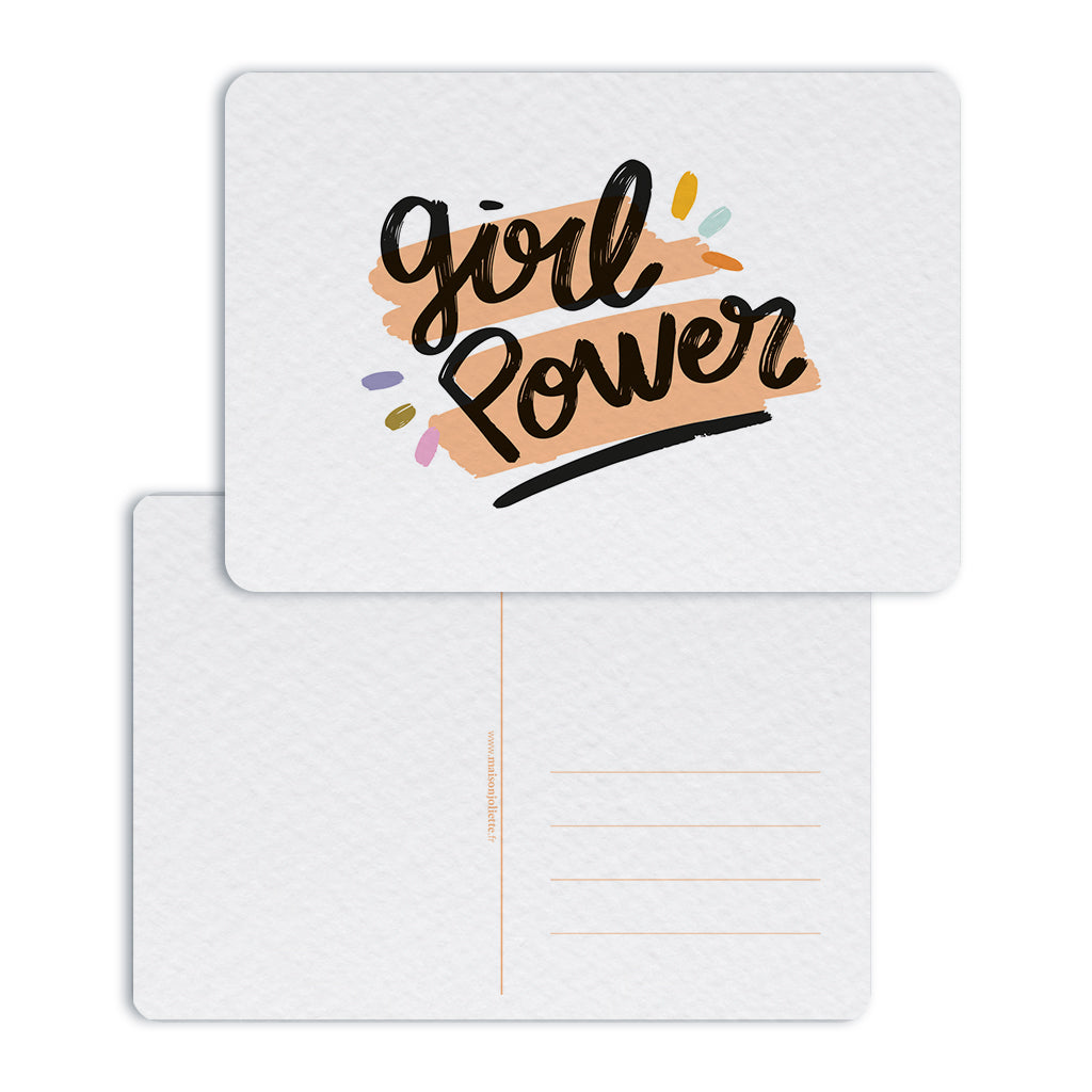 maison-joliette-cartes-postales-girl-power-postkarte-a6 image 2