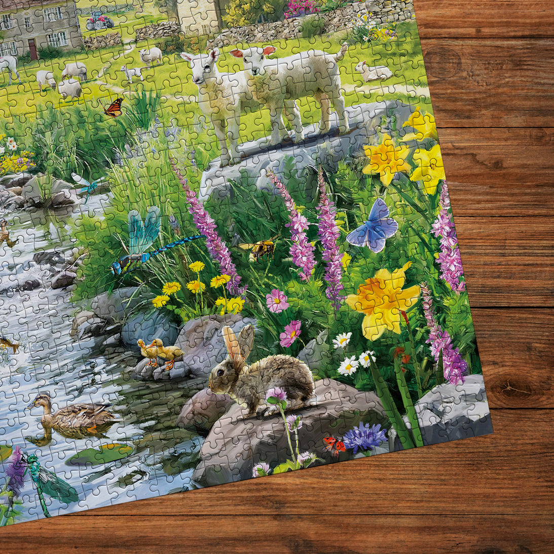 gibsons-babbling-brook-puzzle-1000-teile-landschaft image 3