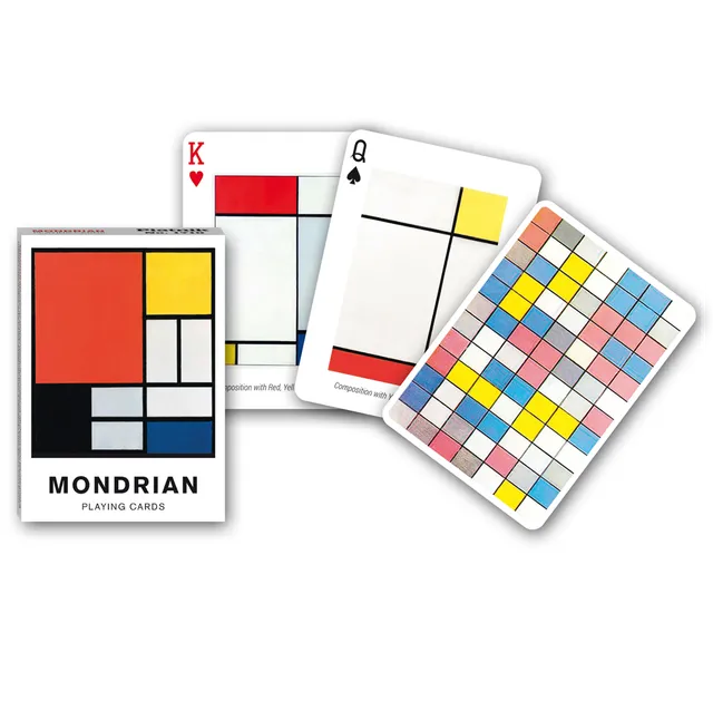 gibsons-mondrian-spielkarten-playing-cards-55-karten image 1