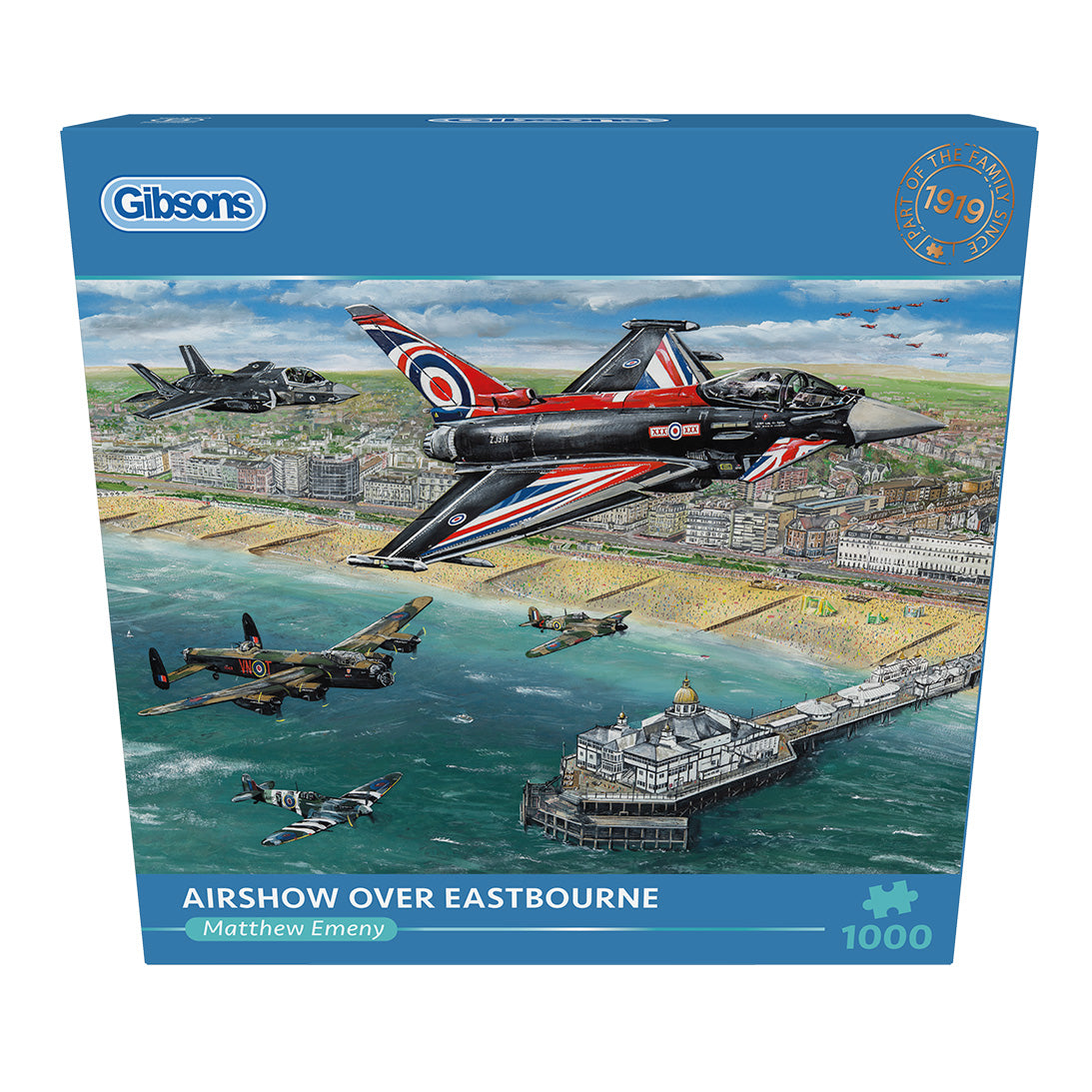 gibsons-traditional-airshow-eastbourne-puzzle-1000-flugzeuge image 6