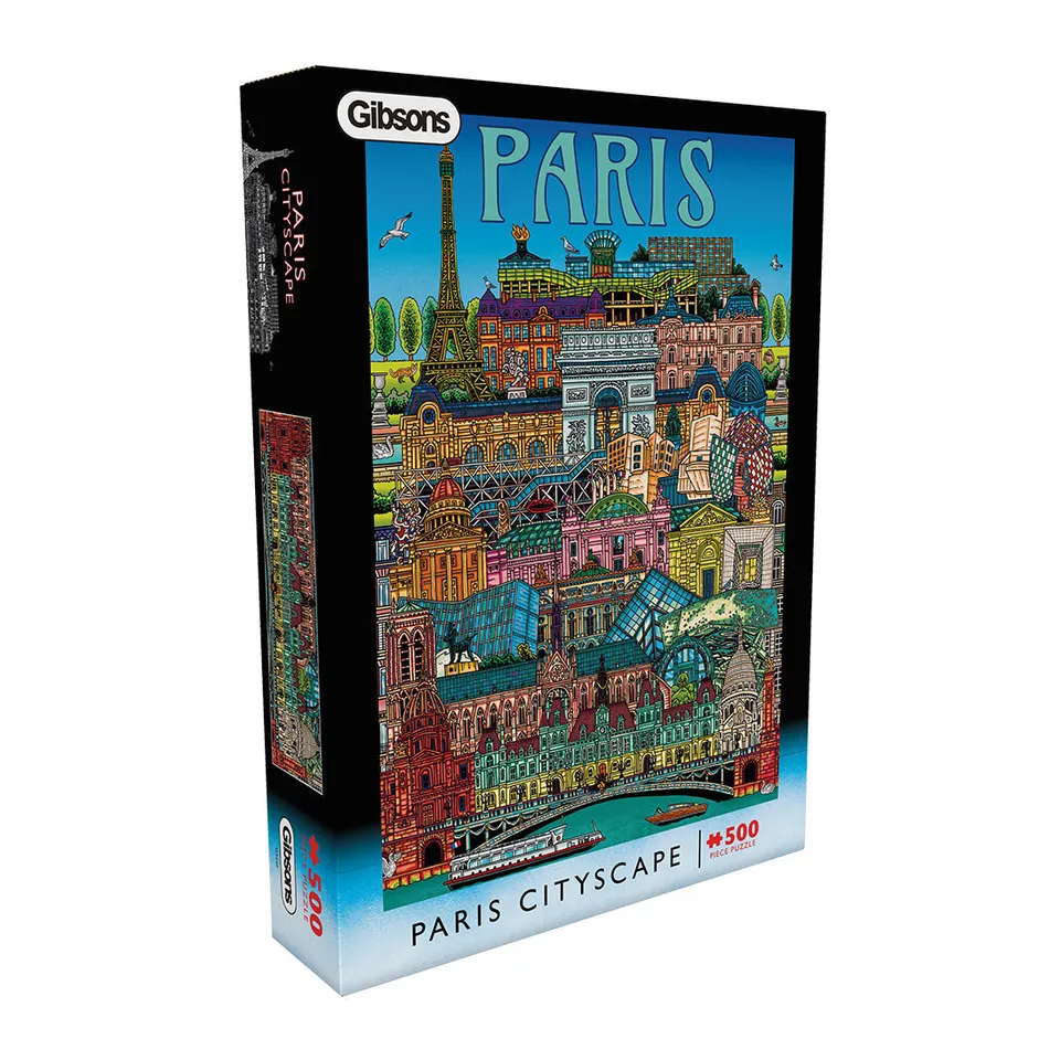 gibsons-paris-cityscape-puzzle-500-teile-frankreich image 1