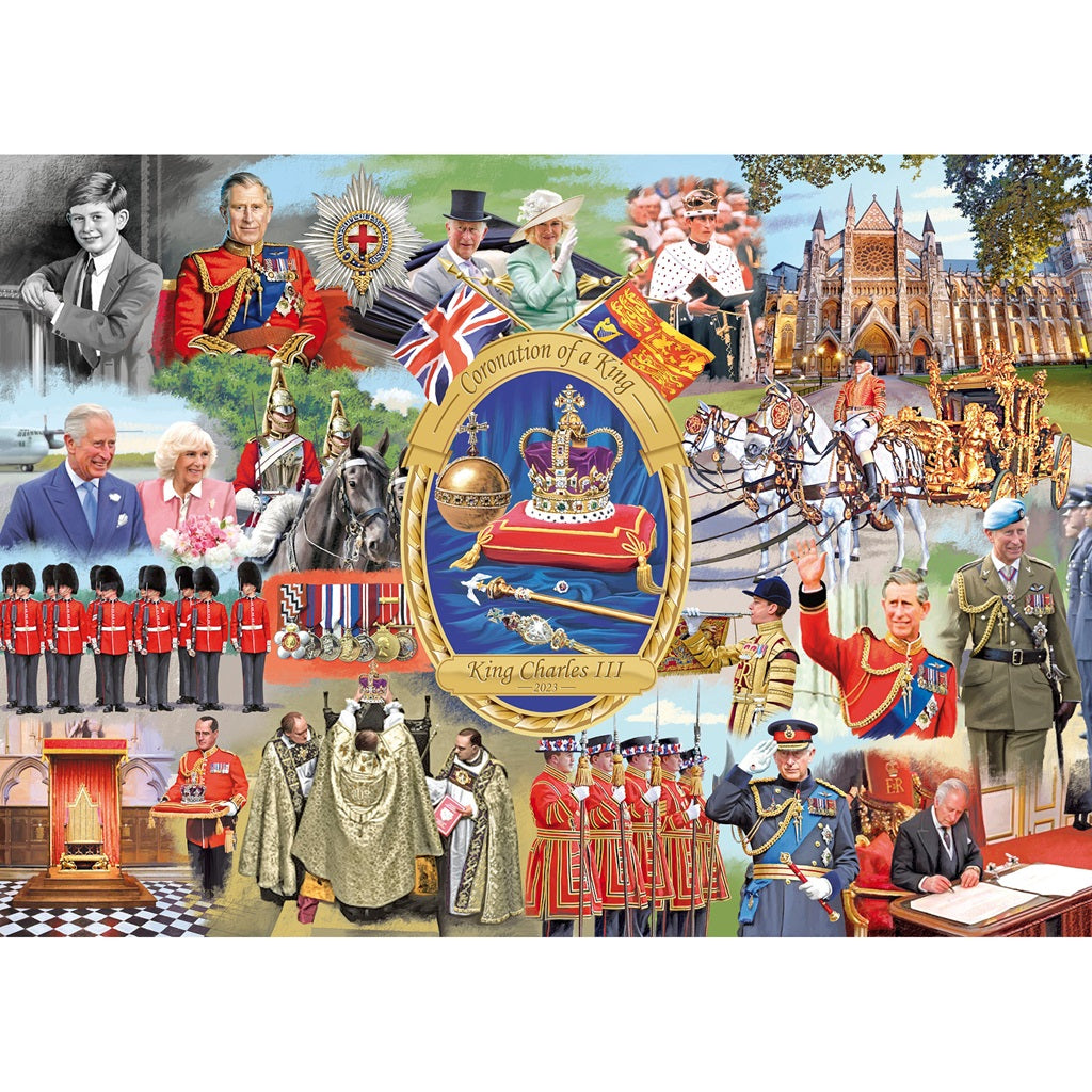 gibsons-coronation-of-a-king-puzzle-1000-teile-royal image 7