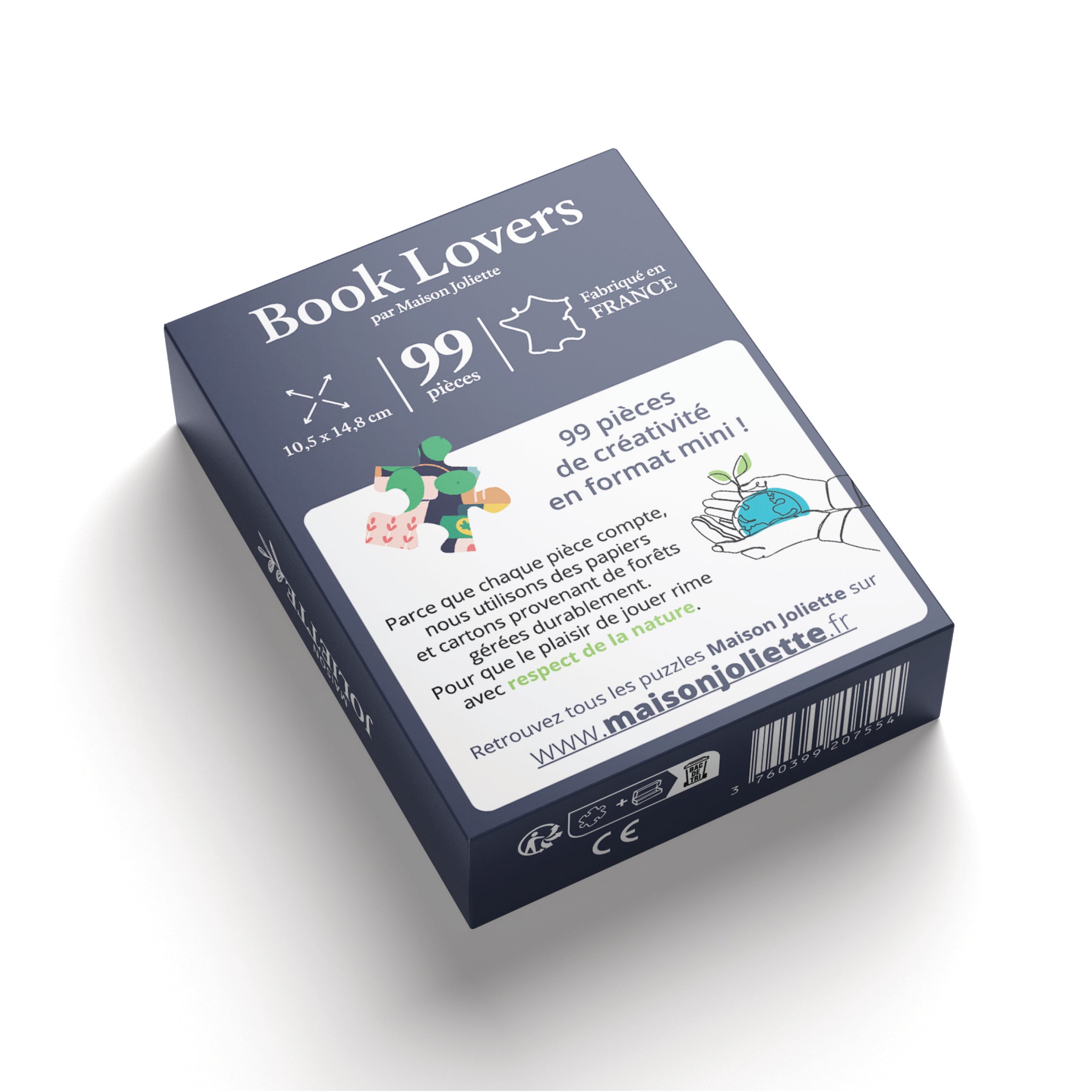 maison-joliette-book-lovers-mini-puzzle-99-teile-10-5x14-8-cm image 8