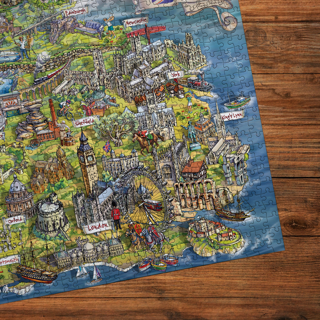 gibsons-beautiful-britain-1000-teile-puzzle-england image 3
