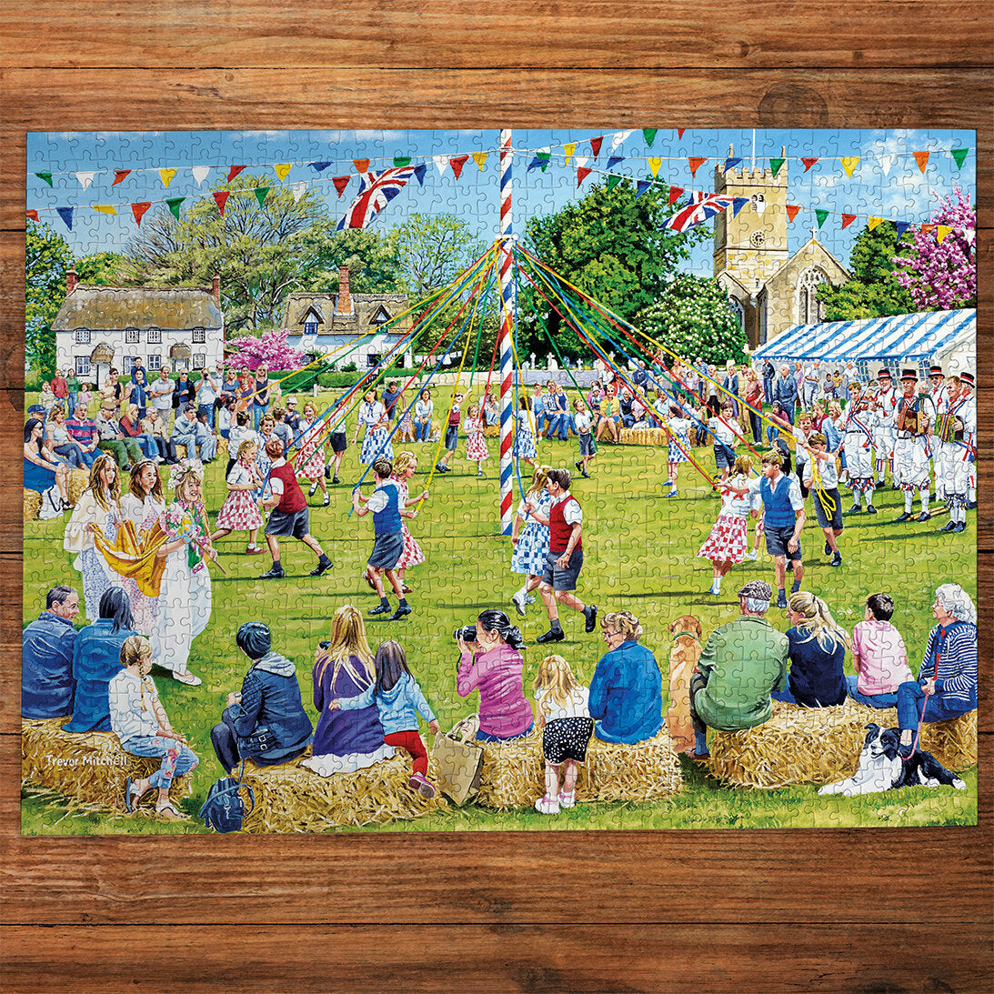 gibsons-around-the-maypole-puzzle-1000-teile-maibaum image 3