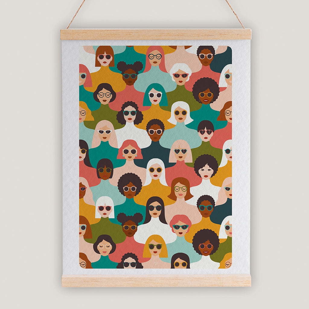 maison-joliette-affiches-mil-titude-poster-a4-mit-reliefstruktur image 8