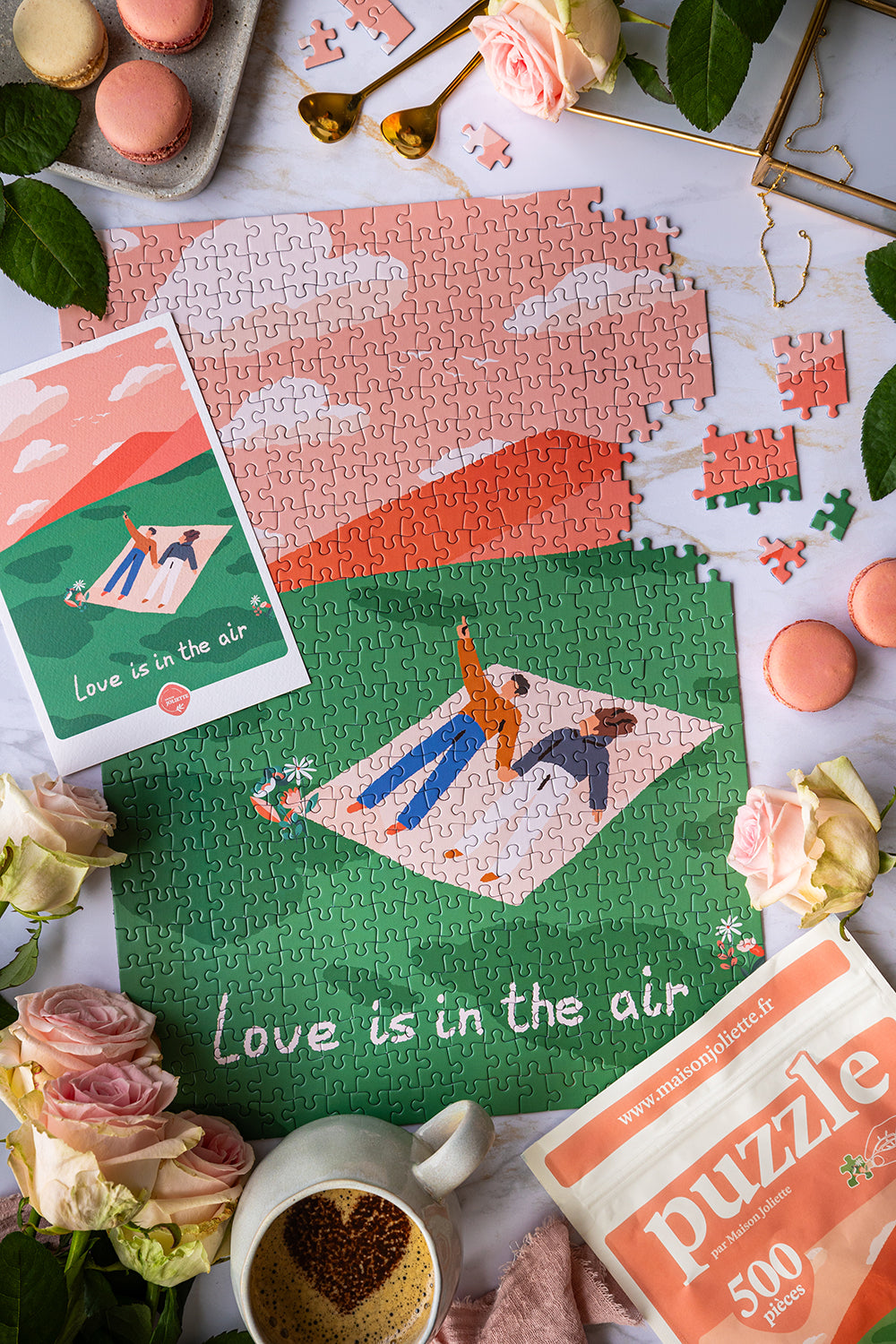 maison-joliette-puzzles-love-is-in-the-air-puzzle-500-teile image 8