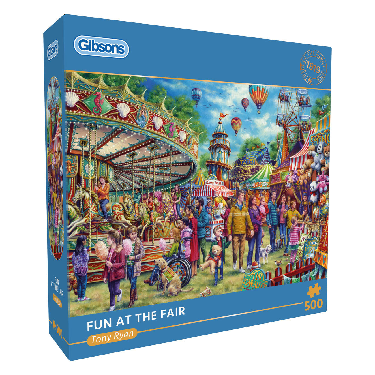 gibsons-fun-at-the-fair-puzzle-500-teile-jahrmarkt image 1