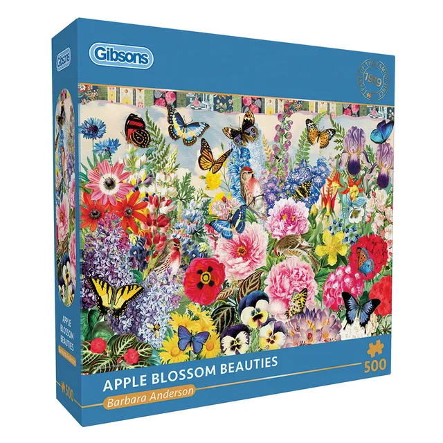 gibsons-apple-blossom-beauties-puzzle-500-teile-48x34-cm image 1