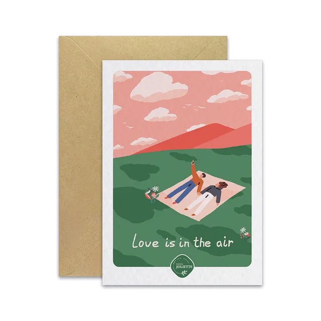 maison-joliette-love-is-in-the-air-postkarte-10-5x14-8-cm-liebe image 1