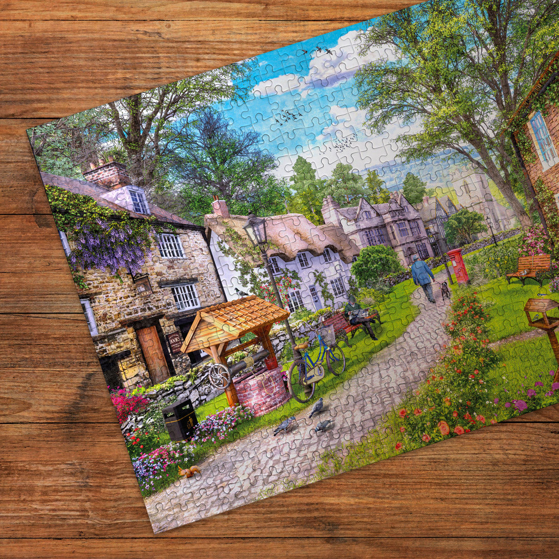 gibsons-a-tranquil-moment-puzzle-500-teile-dorf image 3