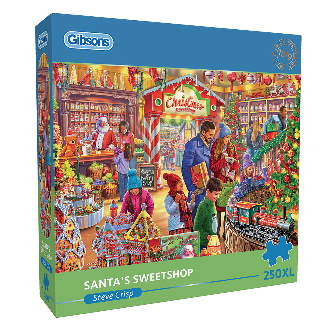 gibsons-santa-s-sweetshop-puzzle-250-xl-teile-weihnachten image 1
