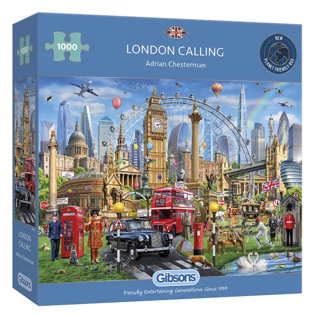 gibsons-london-calling-puzzle-1000-teile-stadt-london image 1