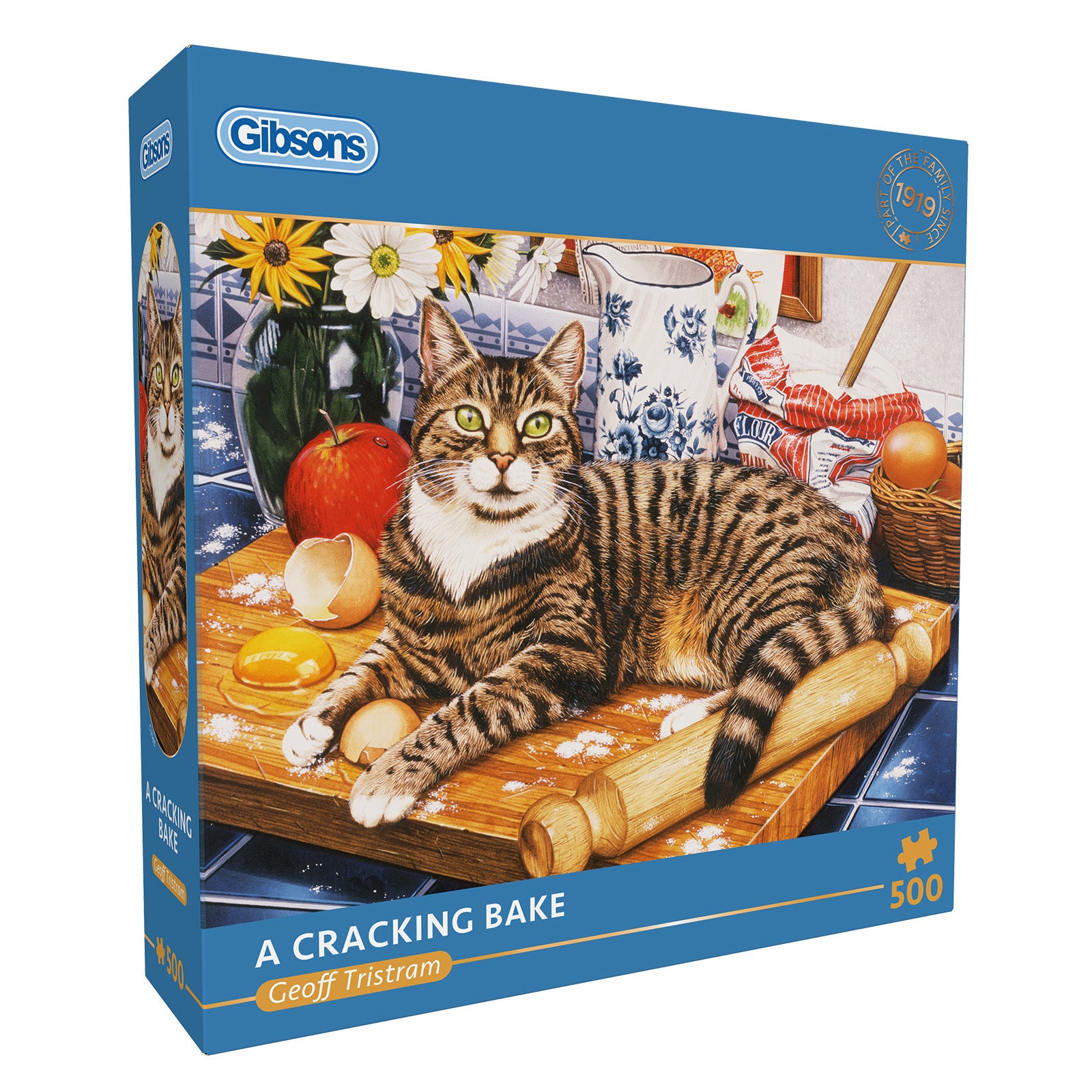 gibsons-a-cracking-bake-puzzle-500-teile-katze image 1