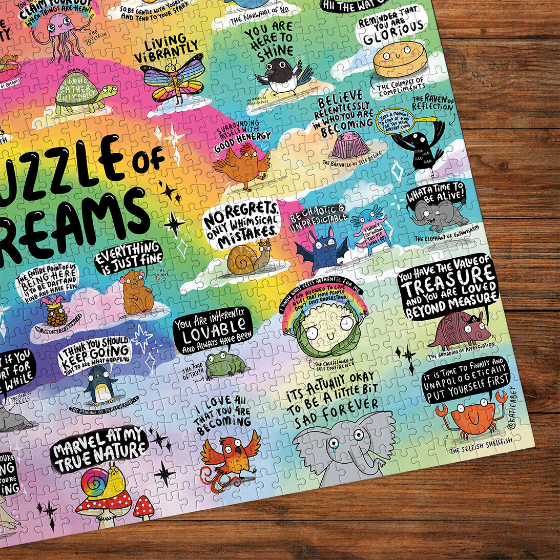 gibsons-the-puzzle-of-dreams-puzzle-1000-teile-tiere-bunt image 6