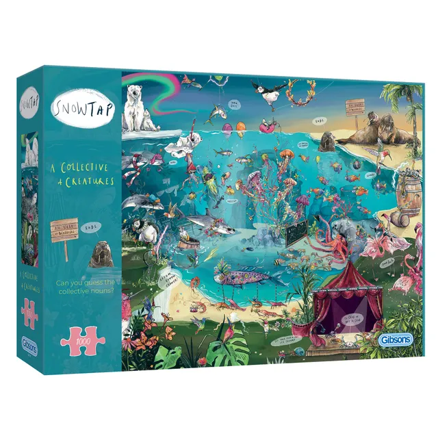 gibsons-a-collective-of-creatures-1000-teile-puzzle-tiere image 1