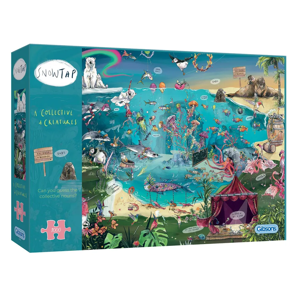 gibsons-a-collective-of-creatures-1000-teile-puzzle-tiere image 1