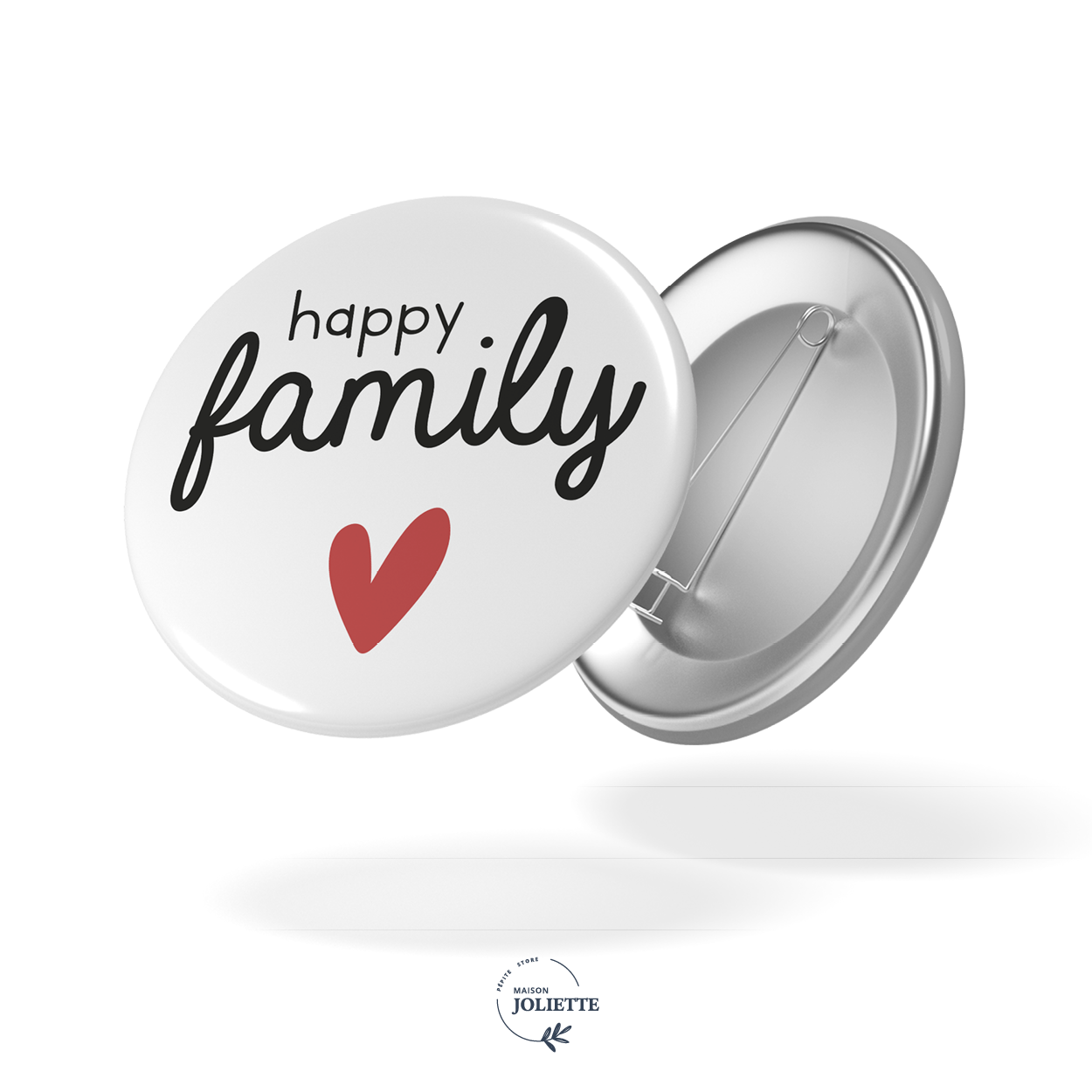 maison-joliette-badges-love-happy-family-button-32-mm image 1