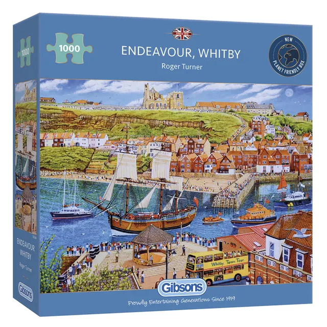 gibsons-endeavour-whitby-1000-teile-puzzle-segelschiff image 1