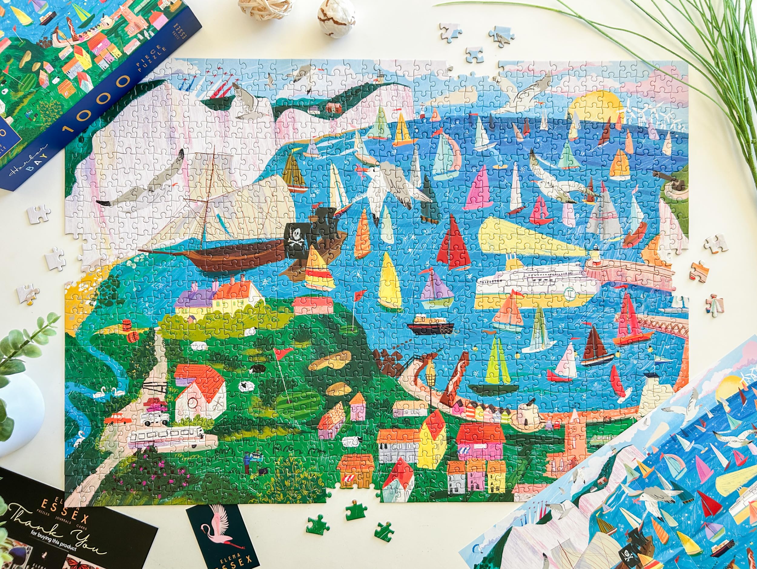 elena-essex-1000-piece-harbor-bay-puzzle-1000-teile-segelboote image 7