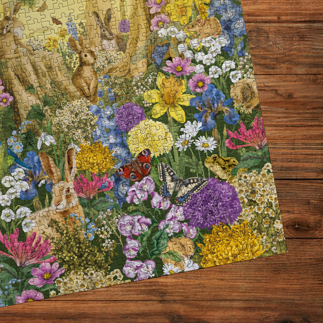 gibsons-spring-dawn-puzzle-1000-teile-hasen image 8