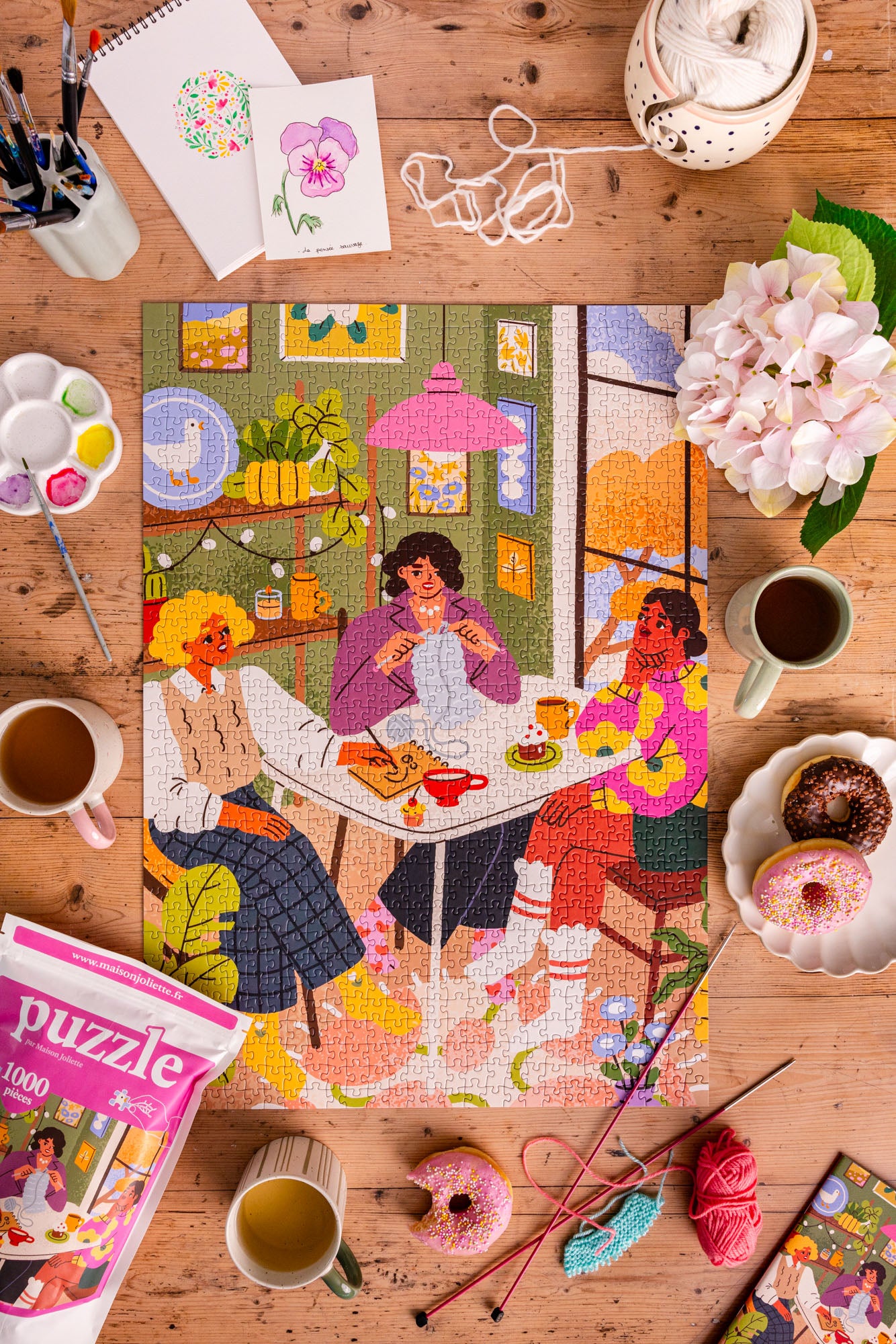 maison-joliette-puzzles-les-copines-1000-teile-puzzle-49x68-cm image 2