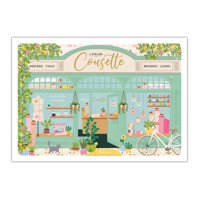 maison-joliette-l-atelier-cousette-kunstdruck-a4-250g image 1