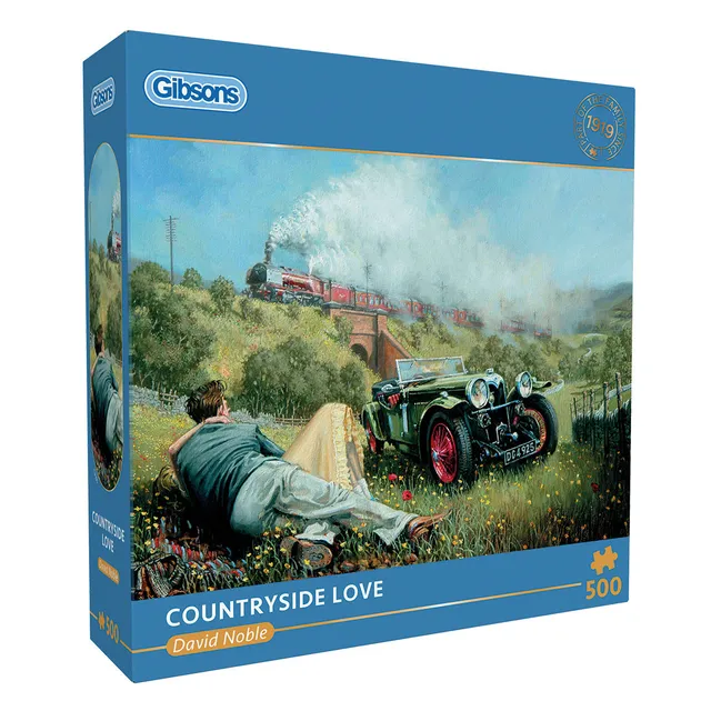 gibsons-countryside-love-500-teile-puzzle-nostalgie-zug image 1
