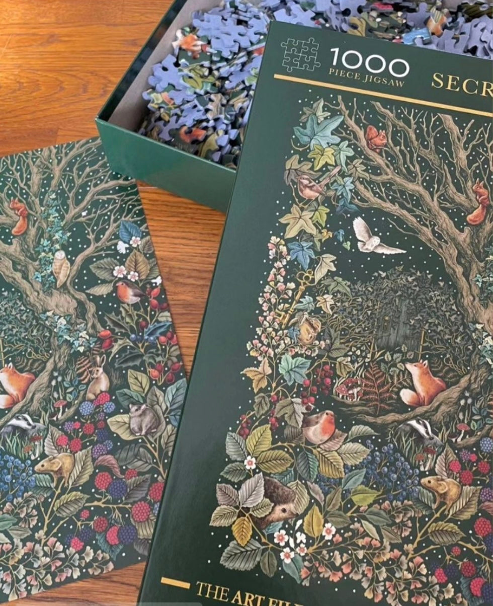 gibsons-secret-garden-puzzle-1000-teile-nachtgarten image 6
