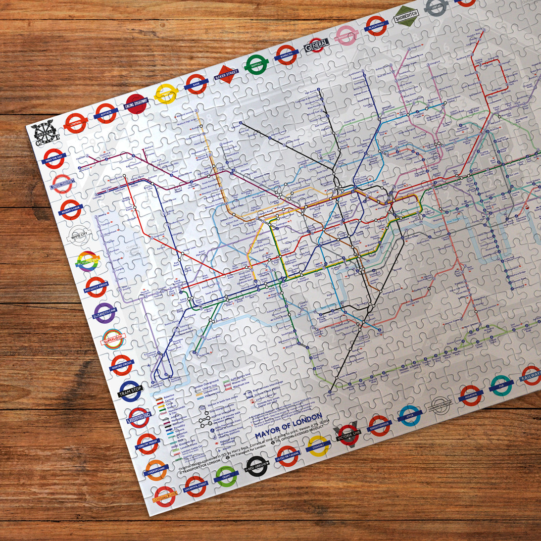 gibsons-tfl-london-tube-map-puzzle-500-teile image 7