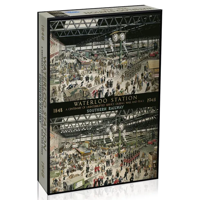 gibsons-waterloo-station-puzzle-1000-teile-london-bahnhof image 1