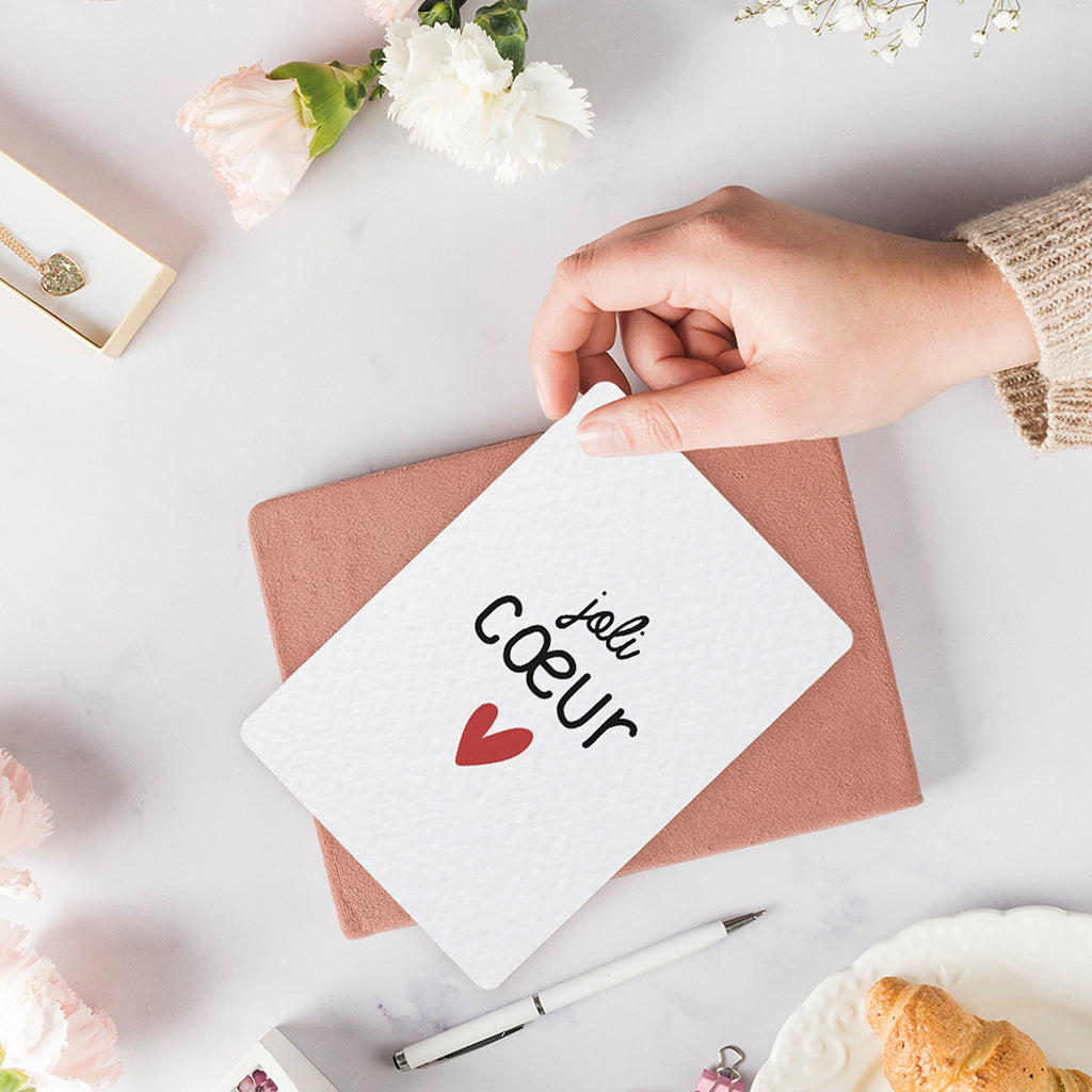 maison-joliette-joli-coeur-postkarte-a6-herz-mit-umschlag image 4